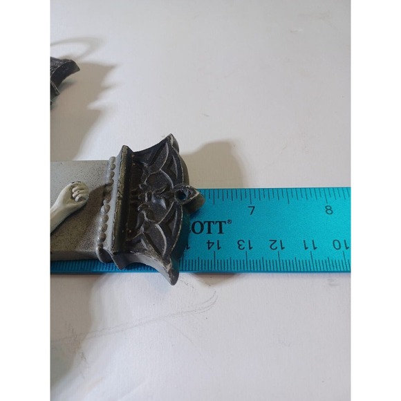 Vintage INRI Wall Cross Jesus Christianity Faith Spirituality Metalware Ornate - Picture 11 of 11